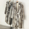 Fur Coat Eco-friendly Artificial Fur Coat Faux Fur Jacket Lapel Covered Button Loose Casual Women Coats Women's Winter Jacket